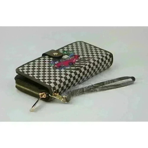 NEW! Betty Boop Women's Lany Vegan Wristlet Wallet - Picture 6 of 6